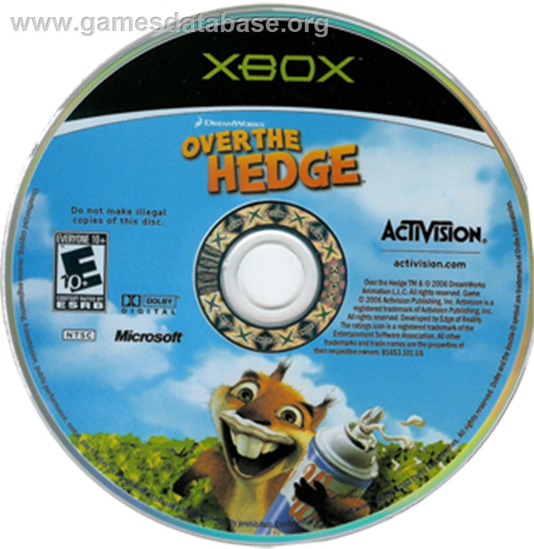 Over The Hedge - Microsoft Xbox - Artwork - CD