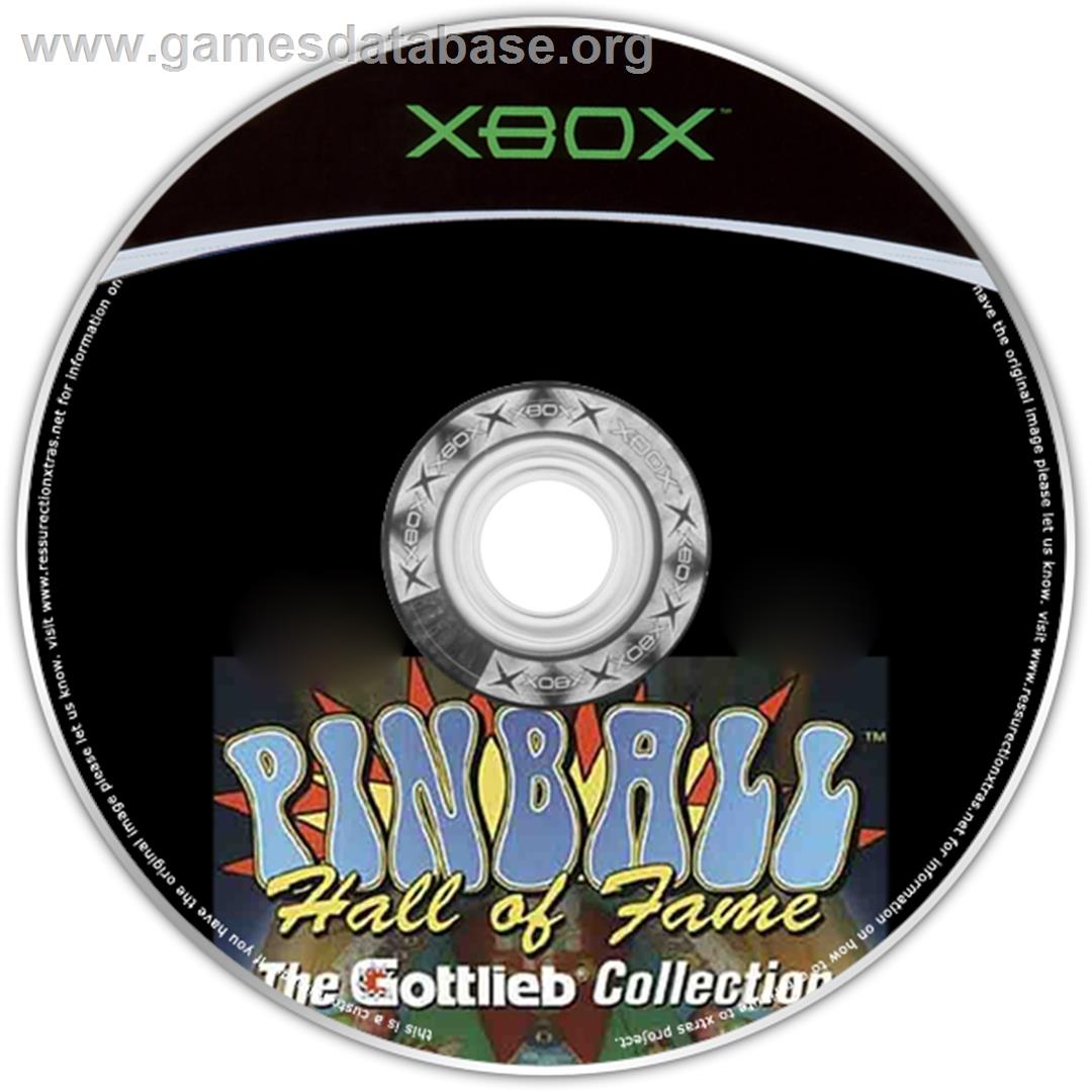 Pinball Hall of Fame: The Gottlieb Collection - Microsoft Xbox - Artwork - CD