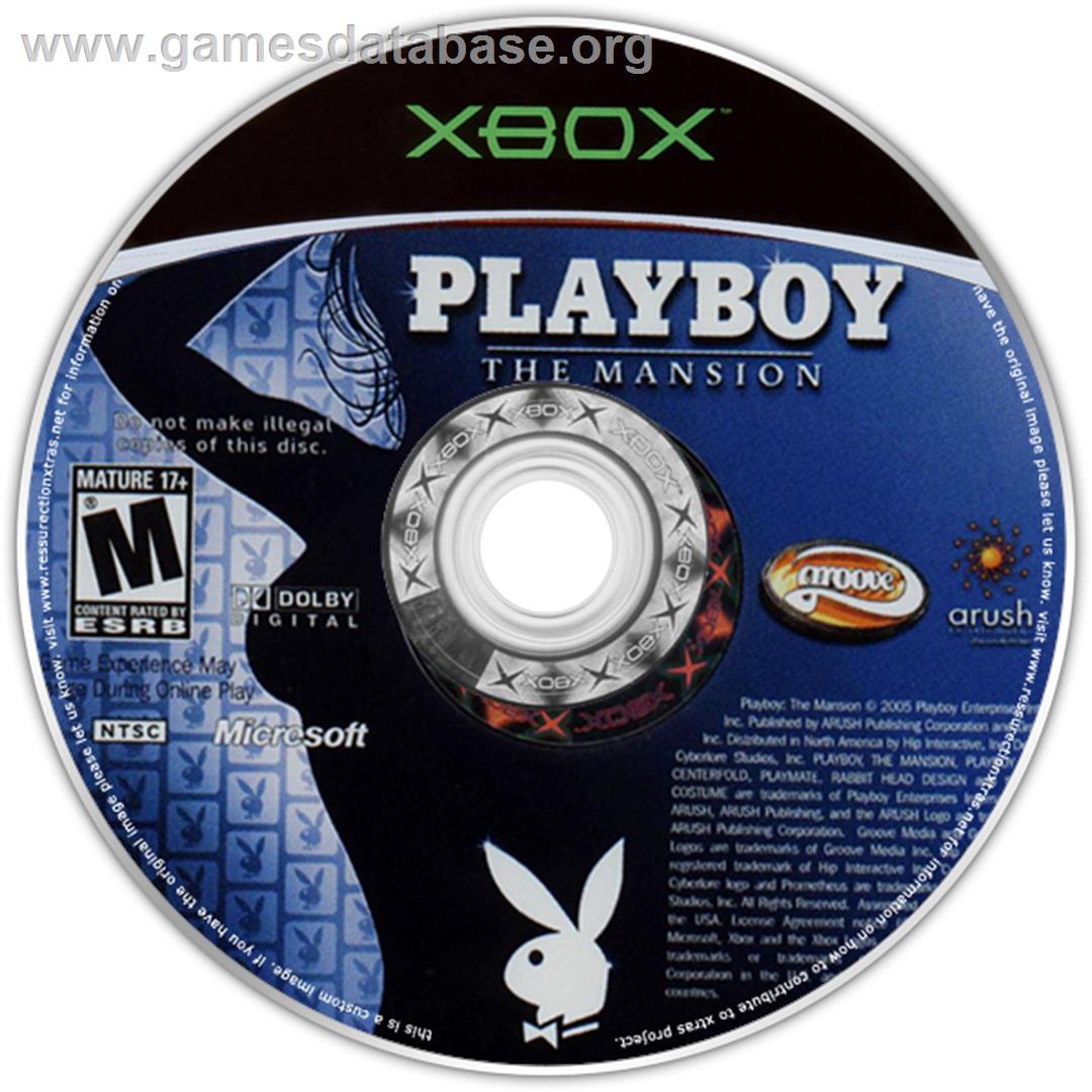 Playboy: The Mansion - Microsoft Xbox - Artwork - CD