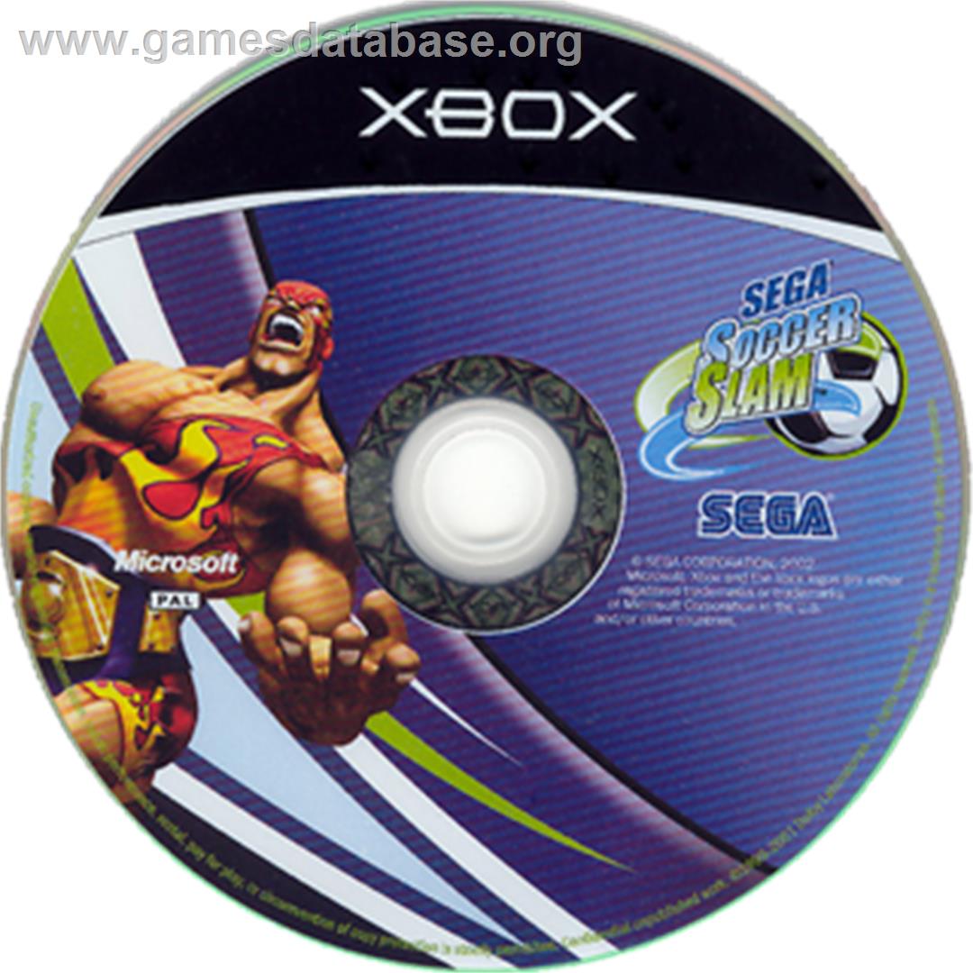 Sega Soccer Slam - Microsoft Xbox - Artwork - CD