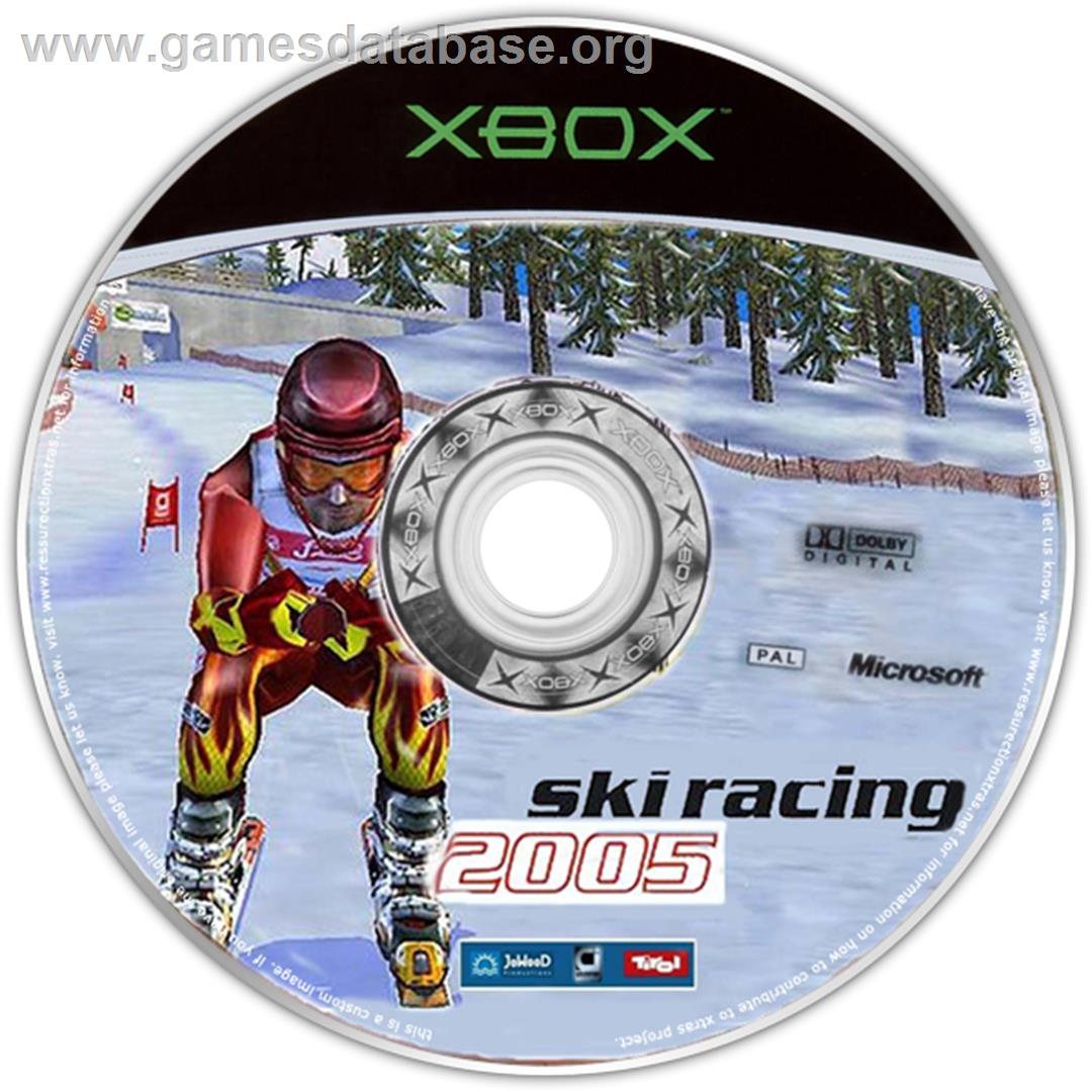 Ski Racing 2005 Featuring Hermann Maier - Microsoft Xbox - Artwork - CD