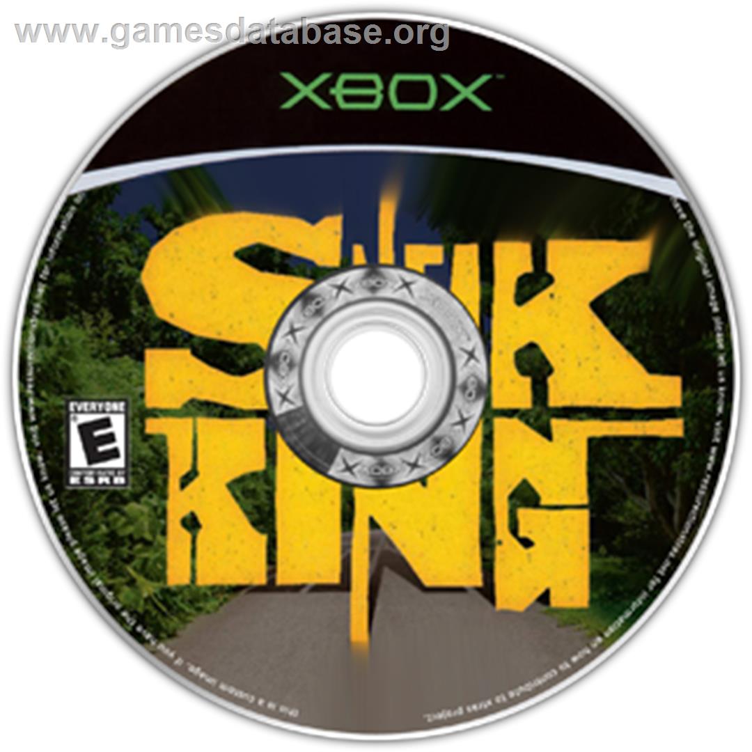 Sneak King - Microsoft Xbox - Artwork - CD