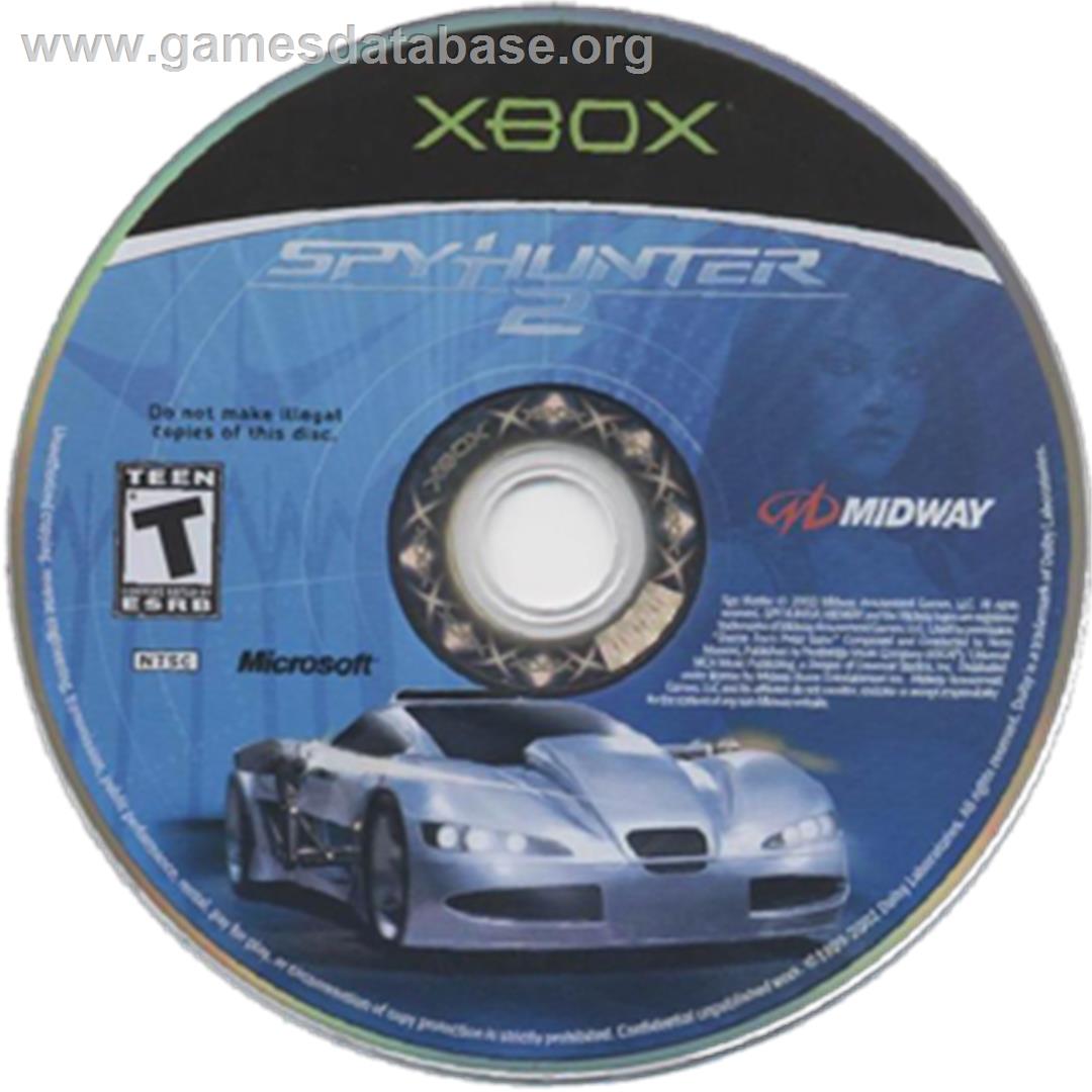 Spy Hunter 2 - Microsoft Xbox - Artwork - CD