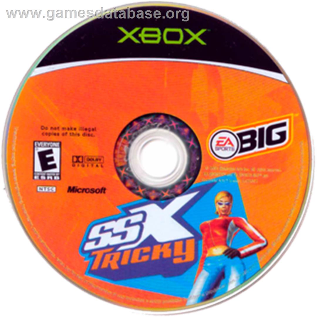 Ssx Tricky - Microsoft Xbox - Artwork - CD