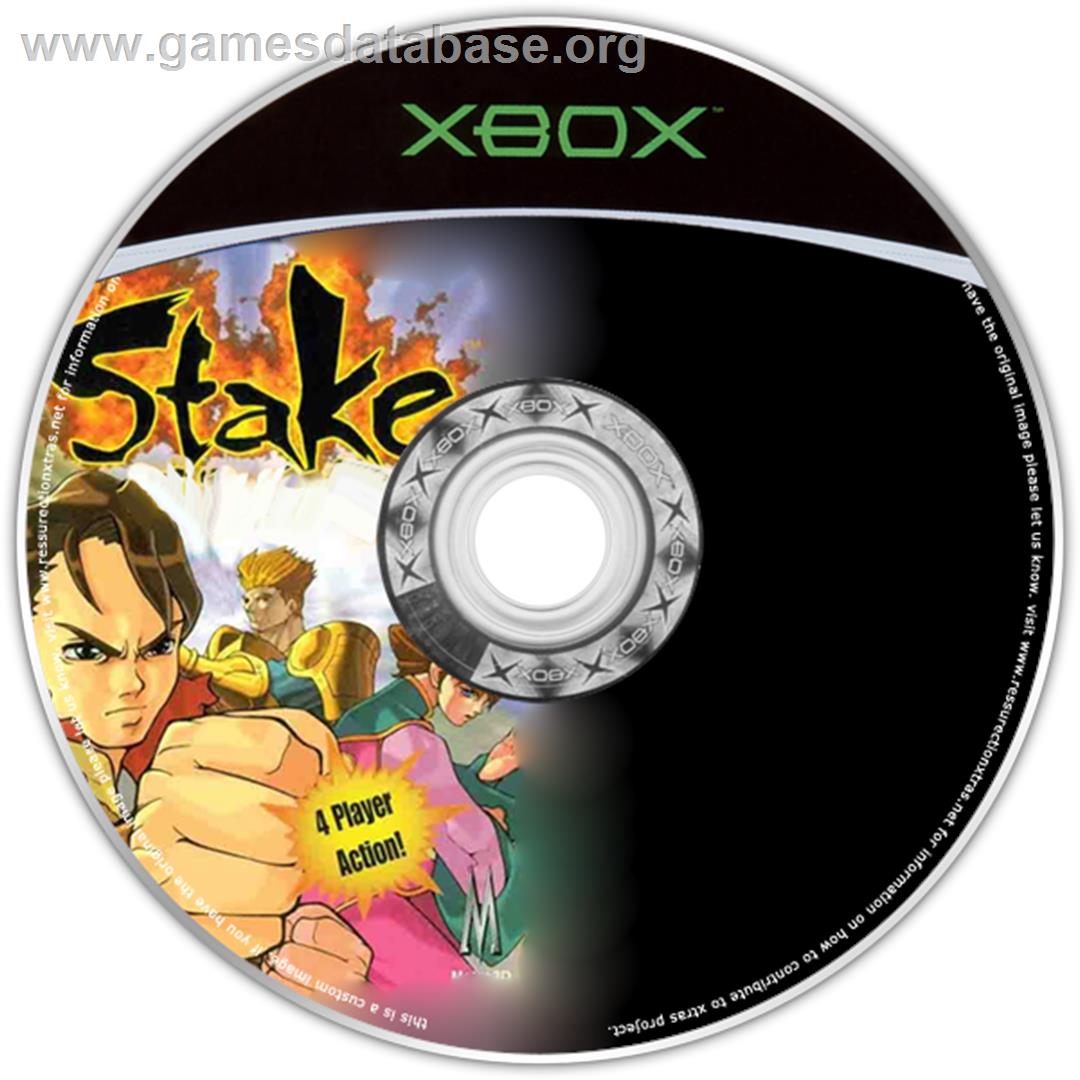 Stake: Fortune Fighters - Microsoft Xbox - Artwork - CD