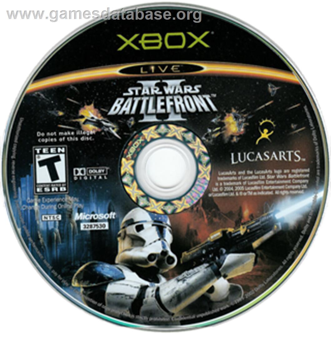 Star Wars: Battlefront 2 - Microsoft Xbox - Artwork - CD