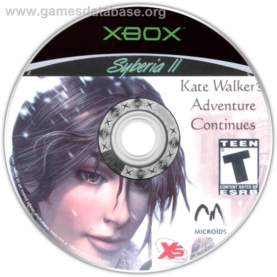 Syberia 2 - Microsoft Xbox - Artwork - CD