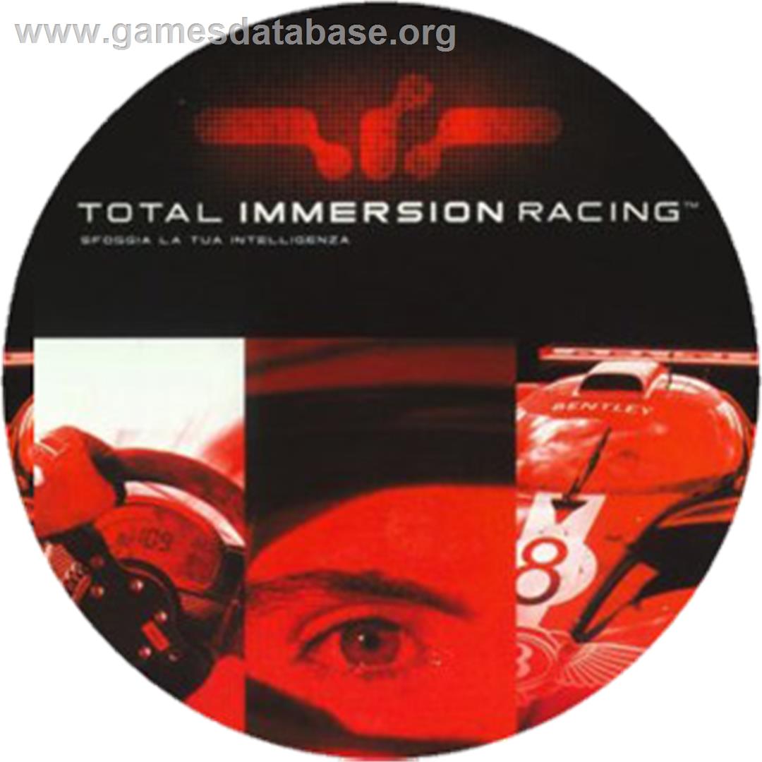 Total Immersion Racing - Microsoft Xbox - Artwork - CD