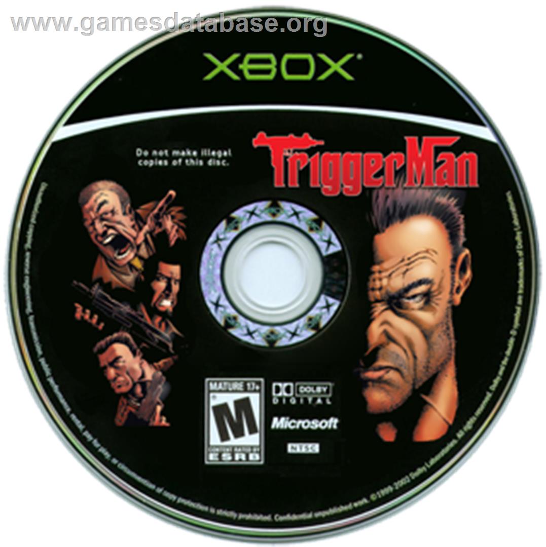 Trigger Man - Microsoft Xbox - Artwork - CD