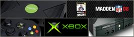 Arcade Cabinet Marquee for Madden Nfl 08.