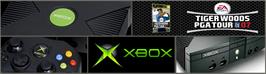 Arcade Cabinet Marquee for Tiger Woods Pga Tour 07.