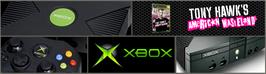 Arcade Cabinet Marquee for Tony Hawk's American Wasteland.