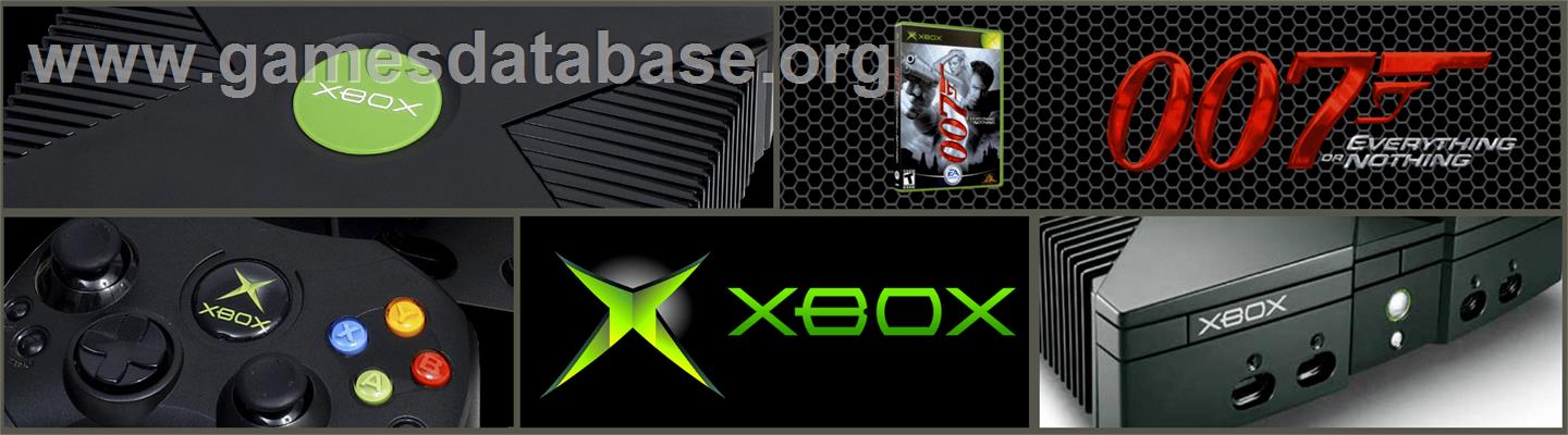 007 - Everything Or Nothing - Microsoft Xbox - Artwork - Marquee