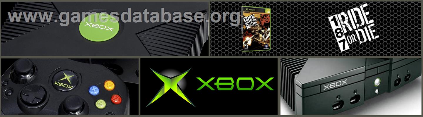 187: Ride or Die - Microsoft Xbox - Artwork - Marquee