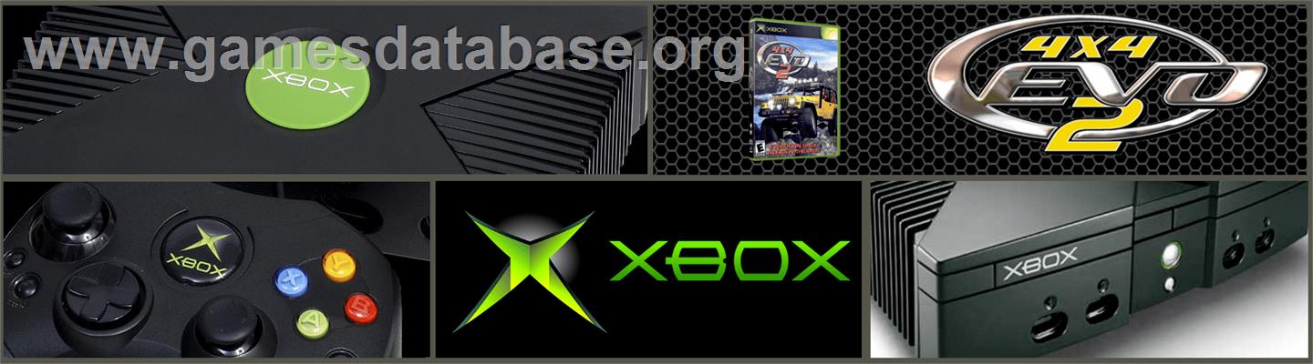 4x4 Evo 2 - Microsoft Xbox - Artwork - Marquee