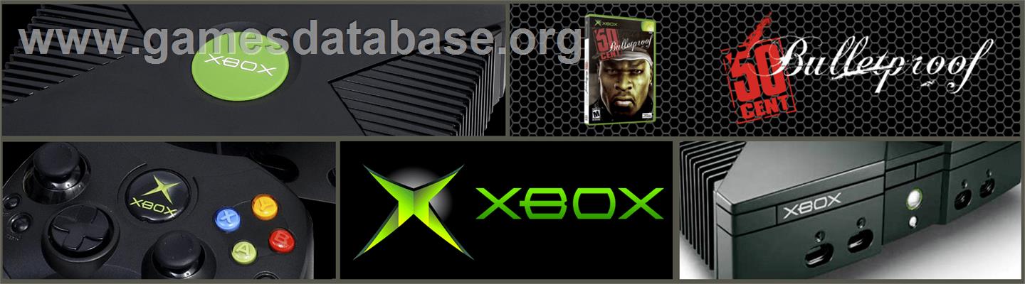 50 Cent: Bulletproof - Microsoft Xbox - Artwork - Marquee