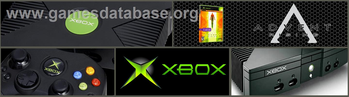 Advent Rising - Microsoft Xbox - Artwork - Marquee