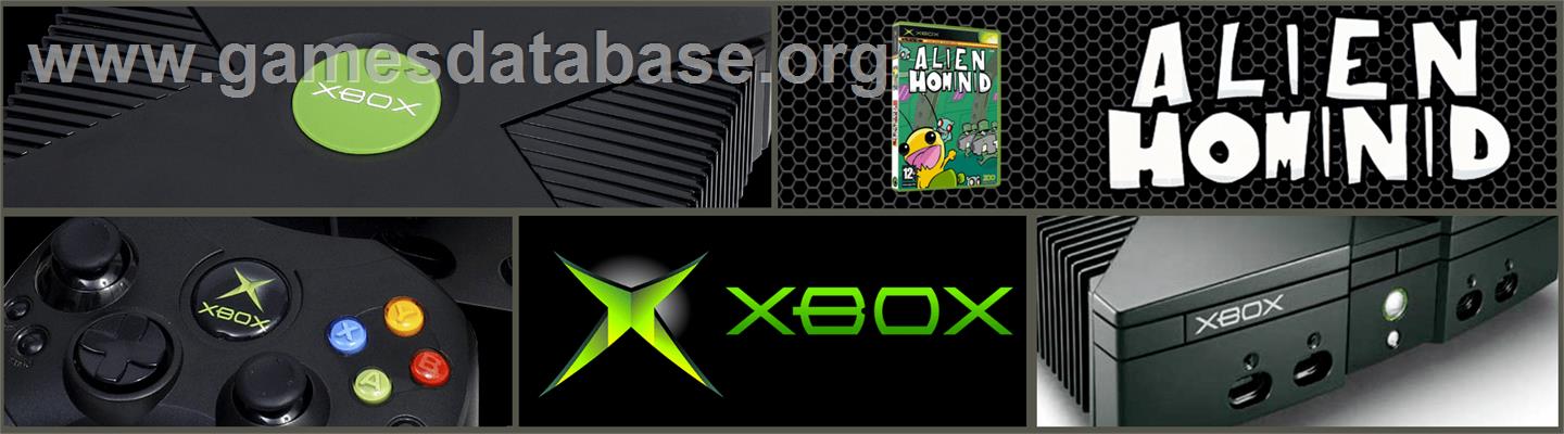 Alien Hominid - Microsoft Xbox - Artwork - Marquee