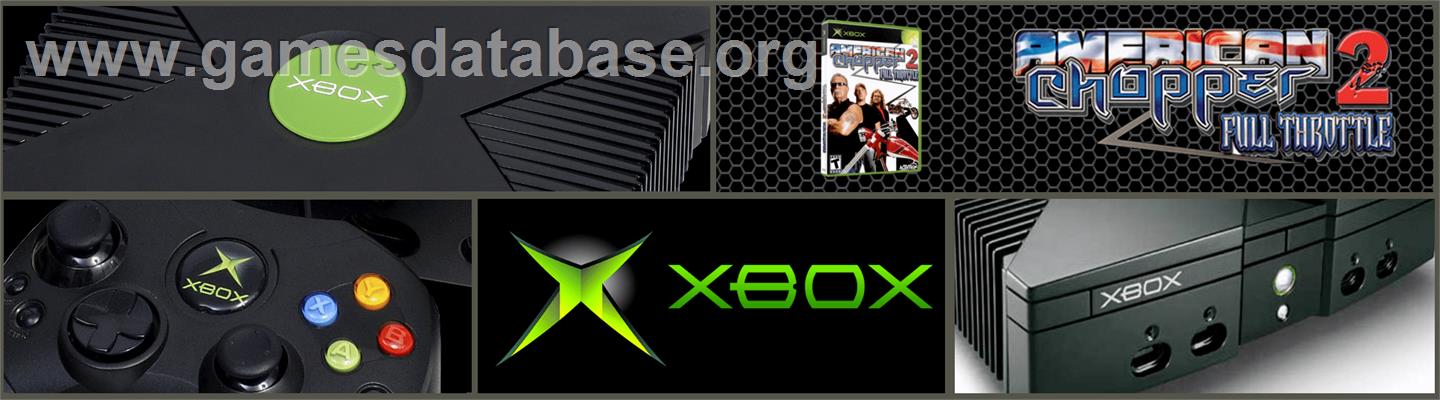 American Chopper 2: Full Throttle - Microsoft Xbox - Artwork - Marquee