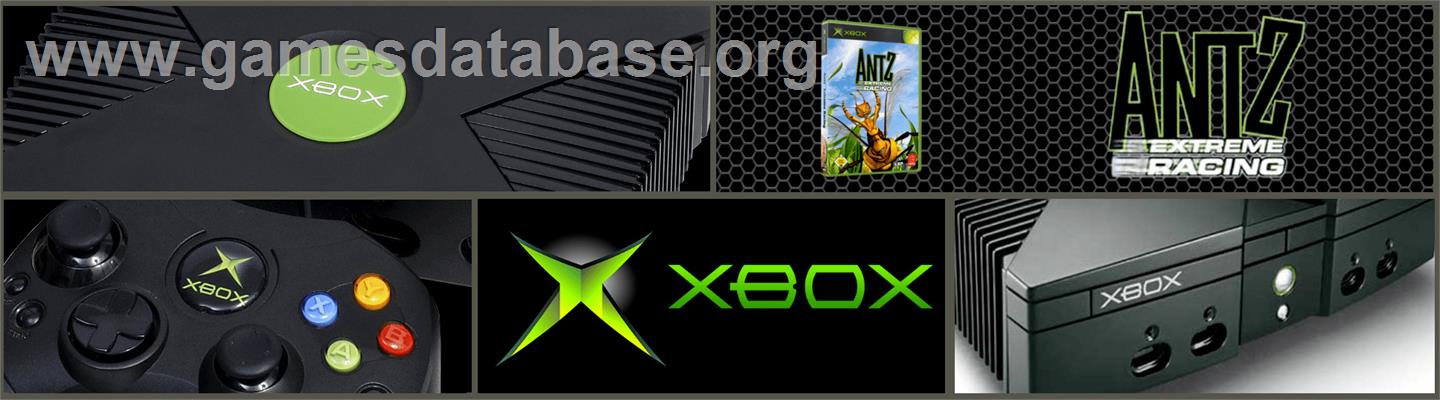 Antz Extreme Racing - Microsoft Xbox - Artwork - Marquee