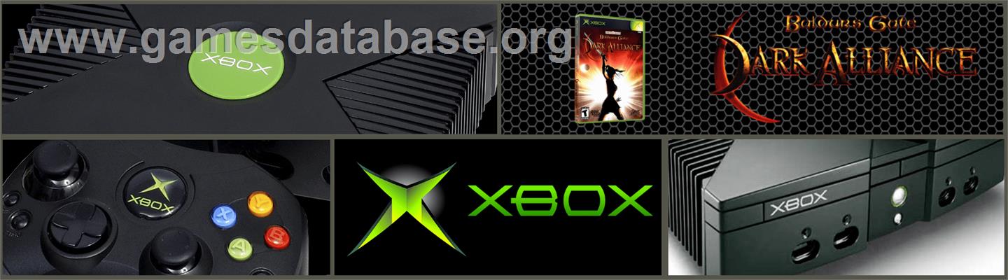 Baldur's Gate: Dark Alliance - Microsoft Xbox - Artwork - Marquee