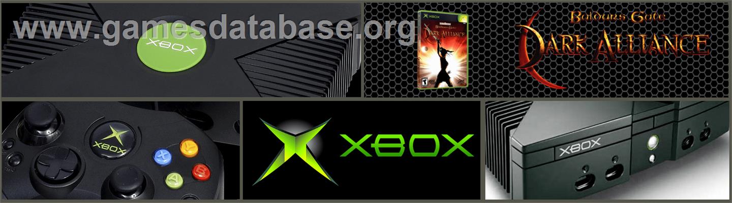 Baldur's Gate - Dark Alliance - Microsoft Xbox - Artwork - Marquee