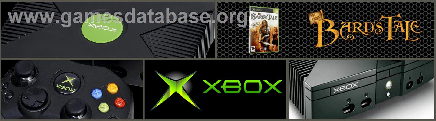 Bard's Tale, The - Microsoft Xbox - Artwork - Marquee