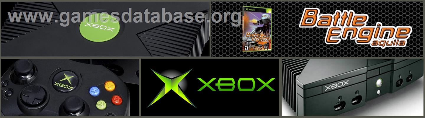 Battle Engine Aquila - Microsoft Xbox - Artwork - Marquee