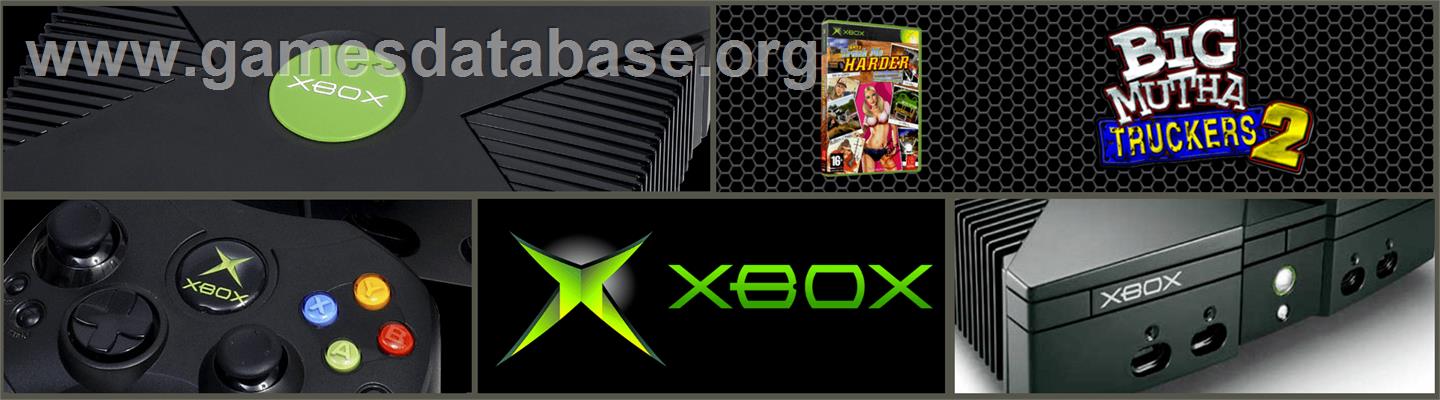 Big Mutha Truckers 2: Truck Me Harder - Microsoft Xbox - Artwork - Marquee