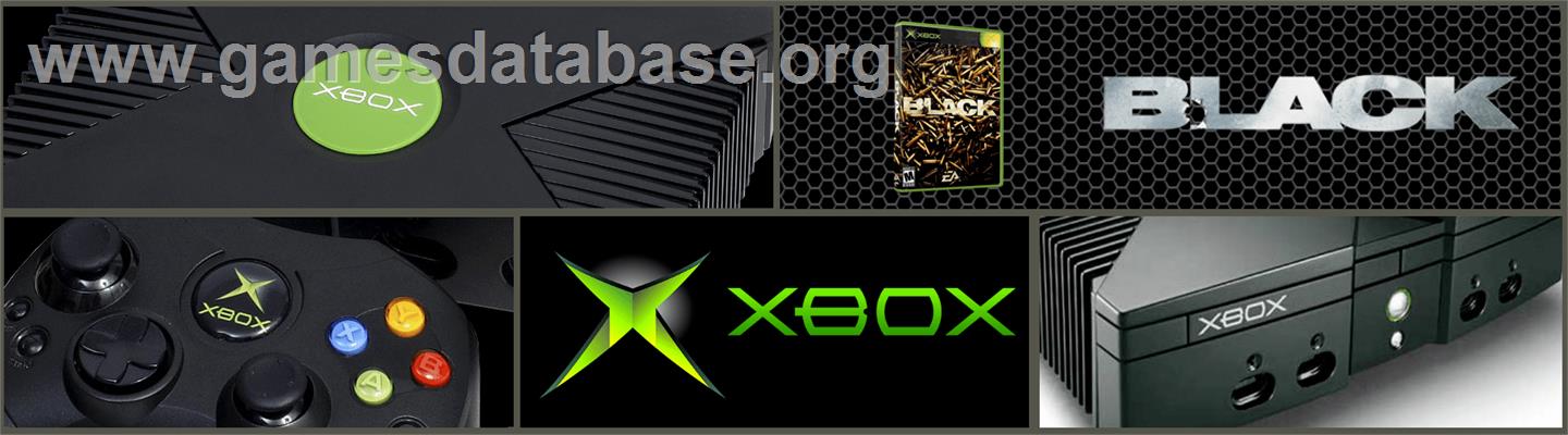 Black - Microsoft Xbox - Artwork - Marquee