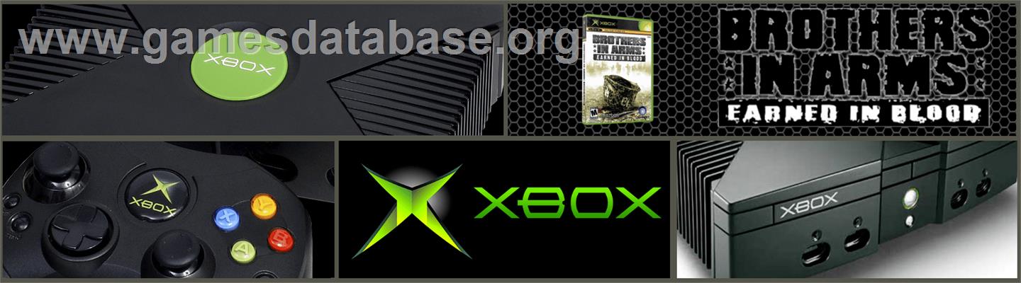 Brothers in Arms: Earned in Blood - Microsoft Xbox - Artwork - Marquee