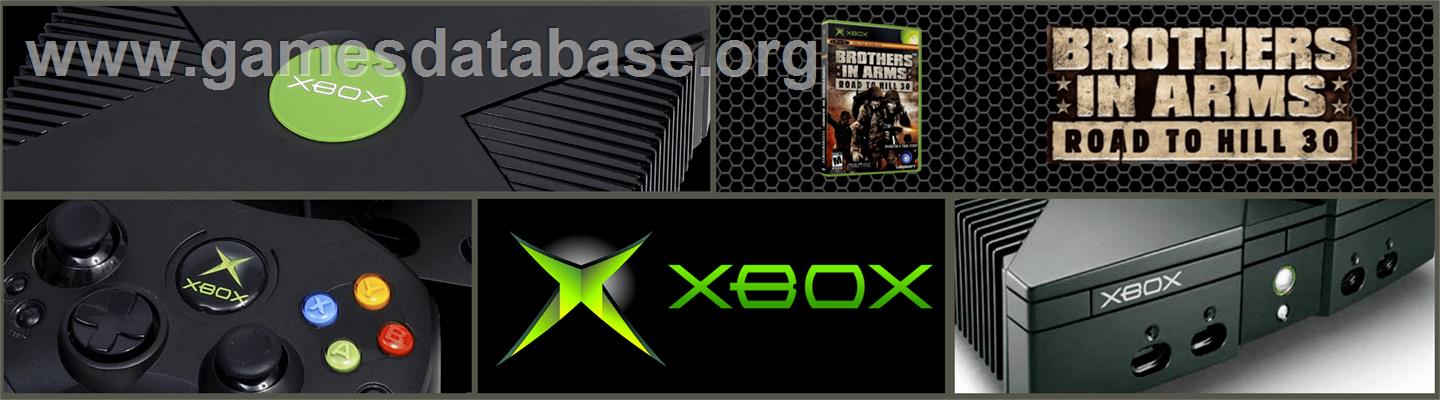 Brothers in Arms: Road to Hill 30 - Microsoft Xbox - Artwork - Marquee