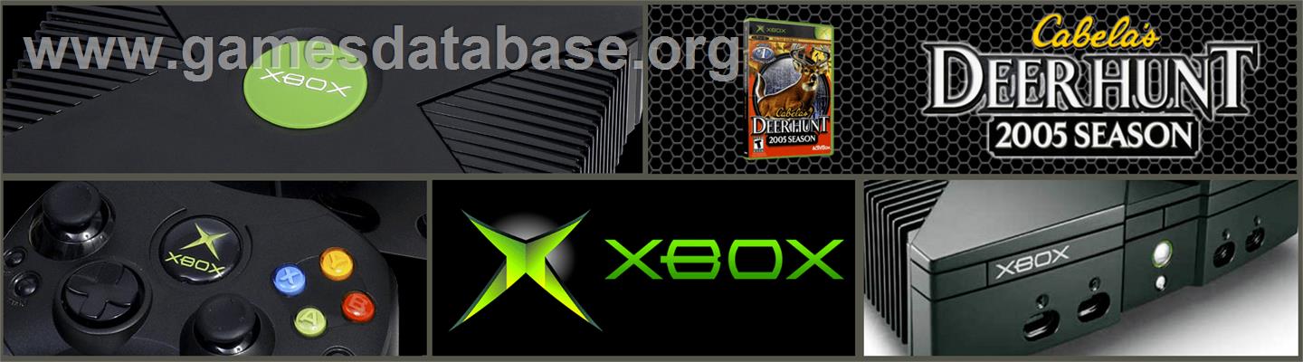 Cabela's Deer Hunt: 2005 Season - Microsoft Xbox - Artwork - Marquee