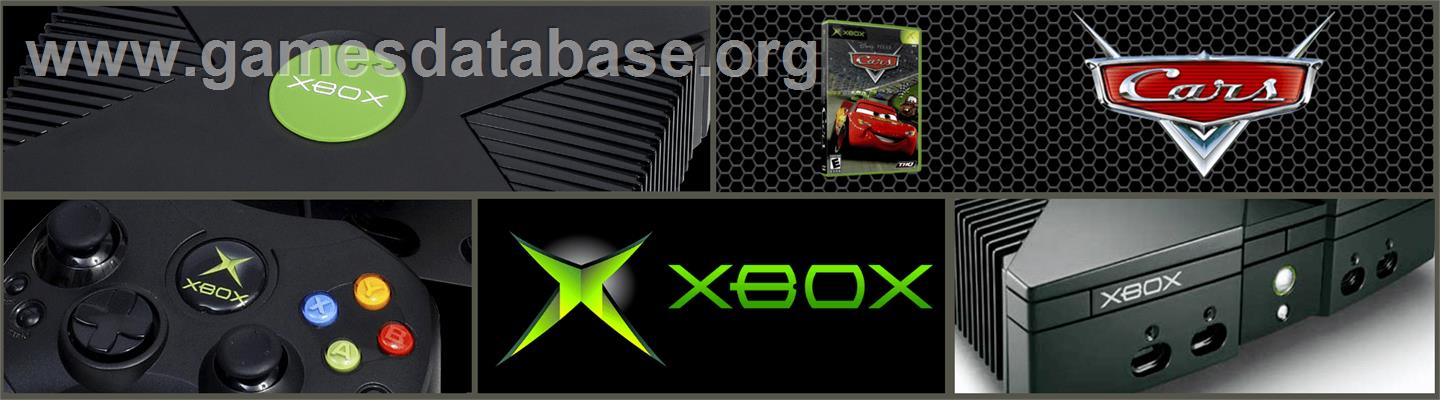 Cars - Microsoft Xbox - Artwork - Marquee