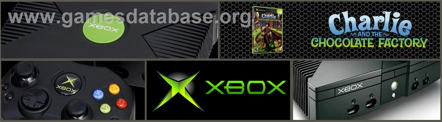 Charlie and the Chocolate Factory - Microsoft Xbox - Artwork - Marquee