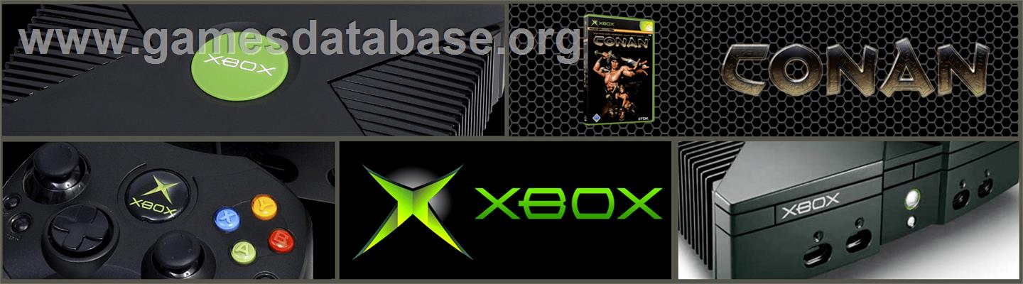 Conan - Microsoft Xbox - Artwork - Marquee
