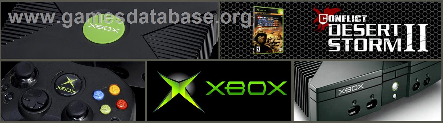 Conflict: Desert Storm II: Back to Baghdad - Microsoft Xbox - Artwork - Marquee