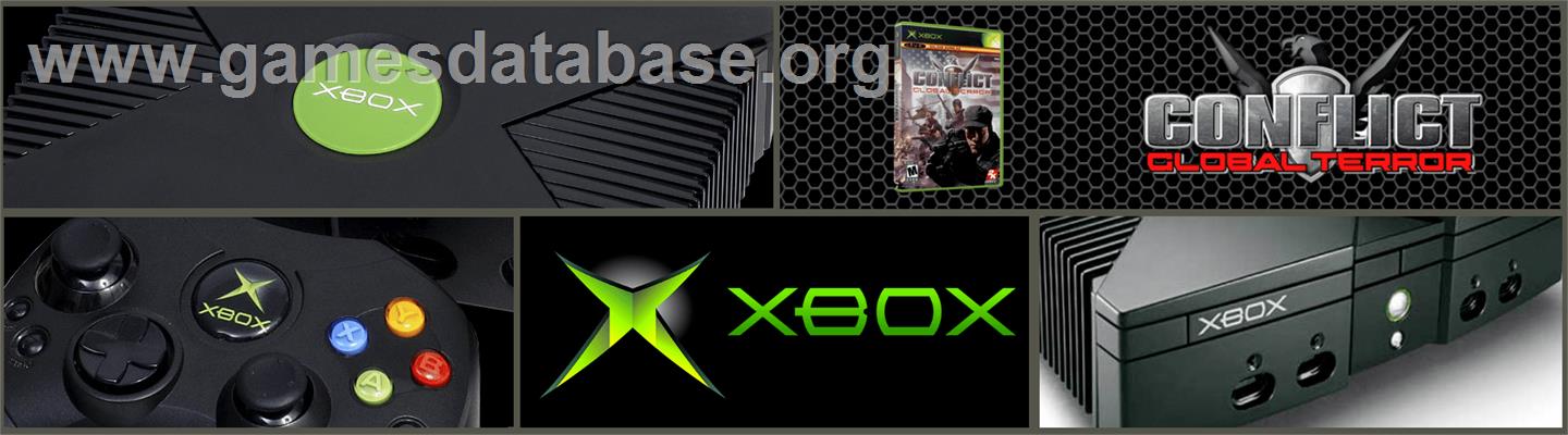 Conflict: Global Terror - Microsoft Xbox - Artwork - Marquee