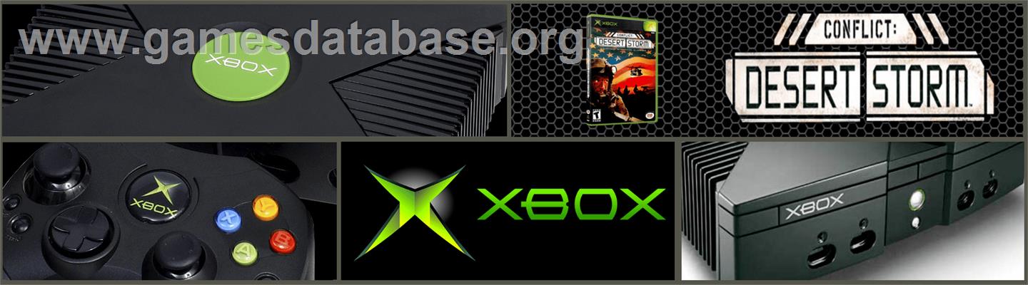 Conflict - Desert Storm - Microsoft Xbox - Artwork - Marquee