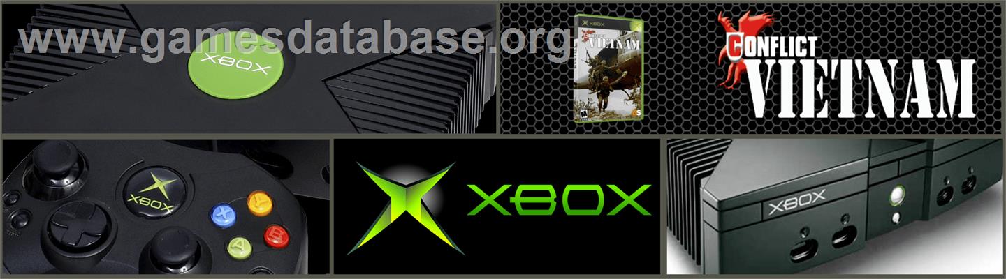 Conflict - Vietnam - Microsoft Xbox - Artwork - Marquee