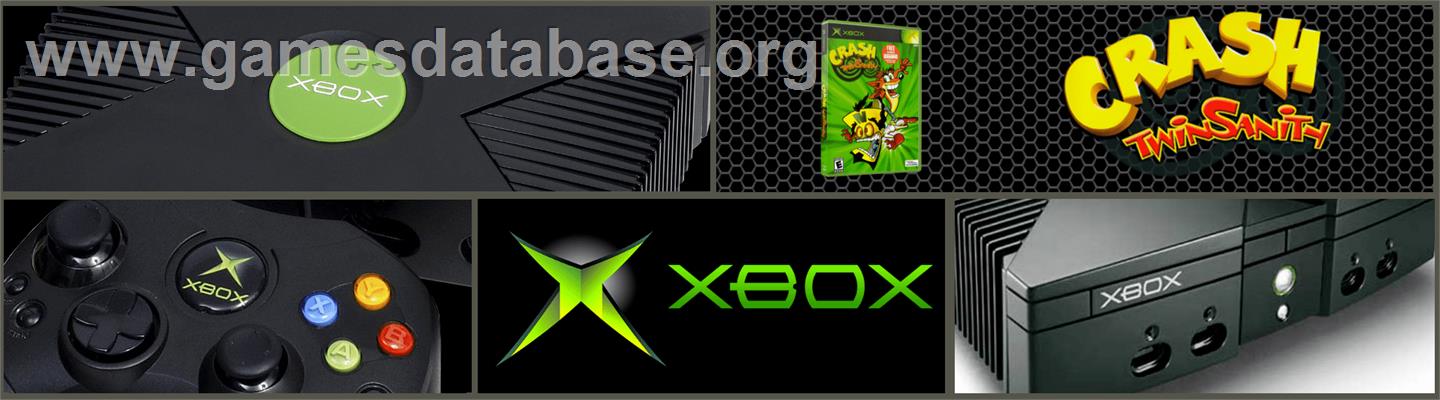 Crash TwinSanity - Microsoft Xbox - Artwork - Marquee