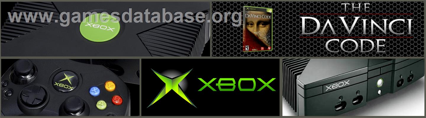 Da Vinci Code - Microsoft Xbox - Artwork - Marquee