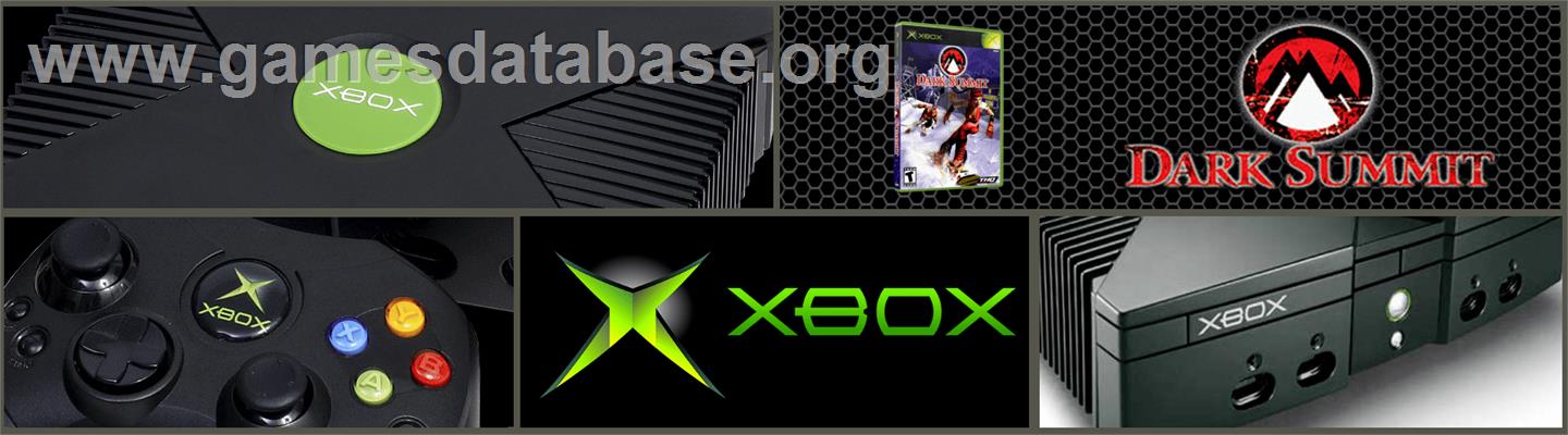 Dark Summit - Microsoft Xbox - Artwork - Marquee