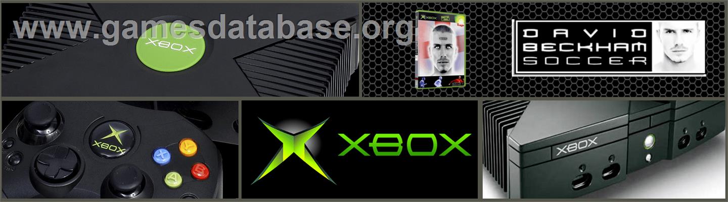 David Beckham Soccer - Microsoft Xbox - Artwork - Marquee