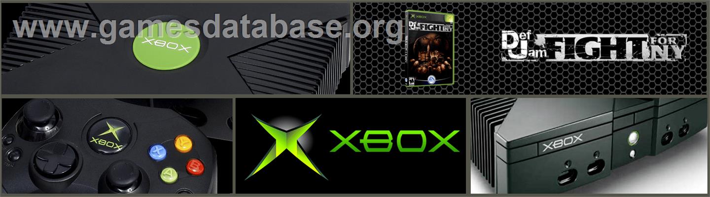 Def Jam: Fight for NY - Microsoft Xbox - Artwork - Marquee