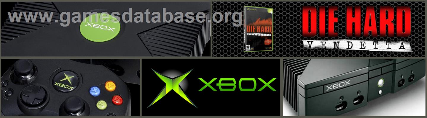 Die Hard: Vendetta - Microsoft Xbox - Artwork - Marquee