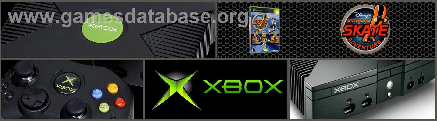 Disney's Extreme Skate Adventure - Microsoft Xbox - Artwork - Marquee