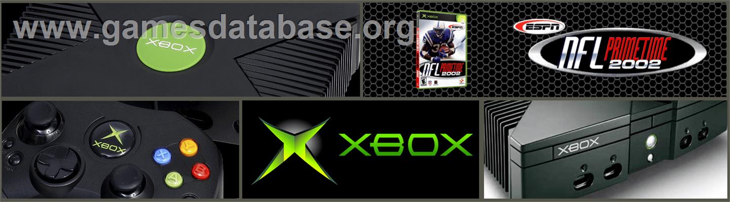 ESPN NFL Primetime 2002 - Microsoft Xbox - Artwork - Marquee