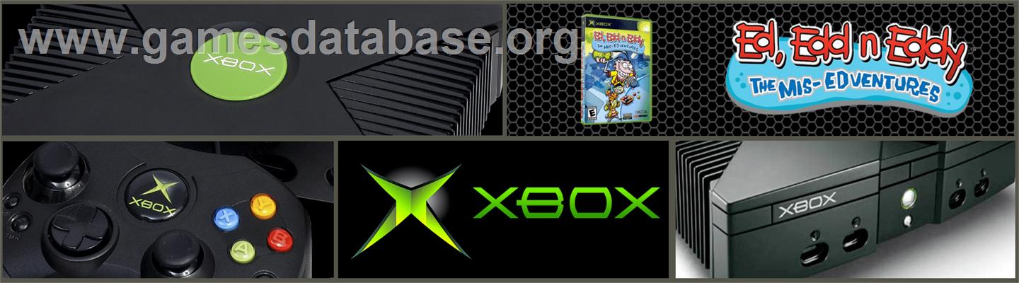 Ed, Edd n Eddy - The Mis-Edventures - Microsoft Xbox - Artwork - Marquee