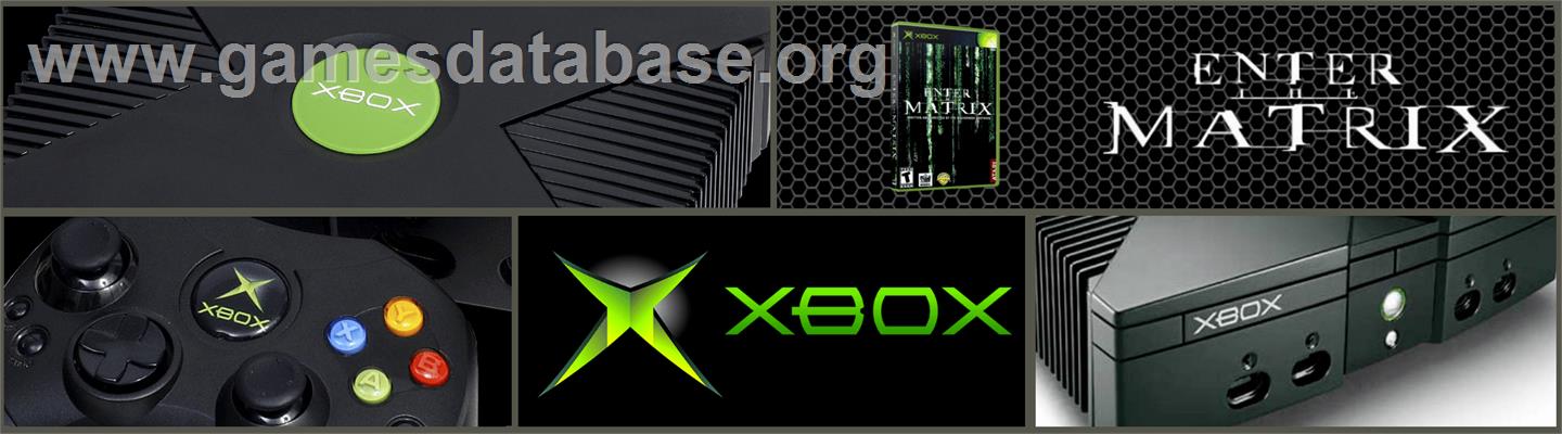 Enter the Matrix - Microsoft Xbox - Artwork - Marquee